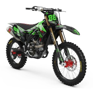 Kit Autocollants Kawasaki “Camo Army Green”