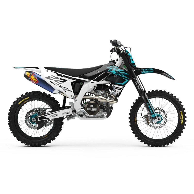 Kit Autocollants Kawasaki “Next Level Green Mint”