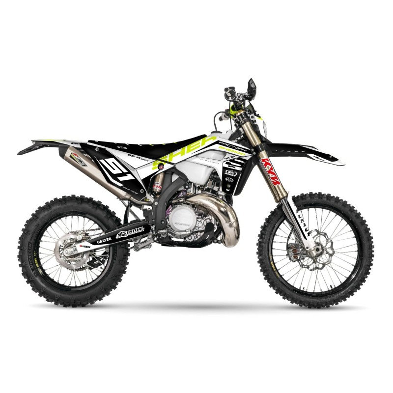 Grafiche WOB Sherco “Replica White”
