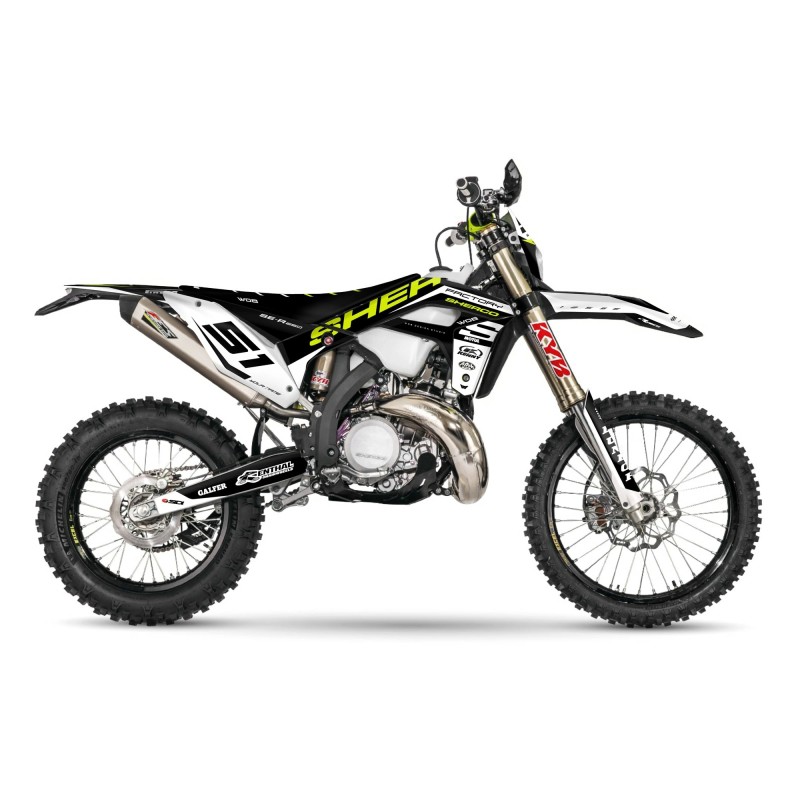 Grafiche WOB Sherco “Replica Black”