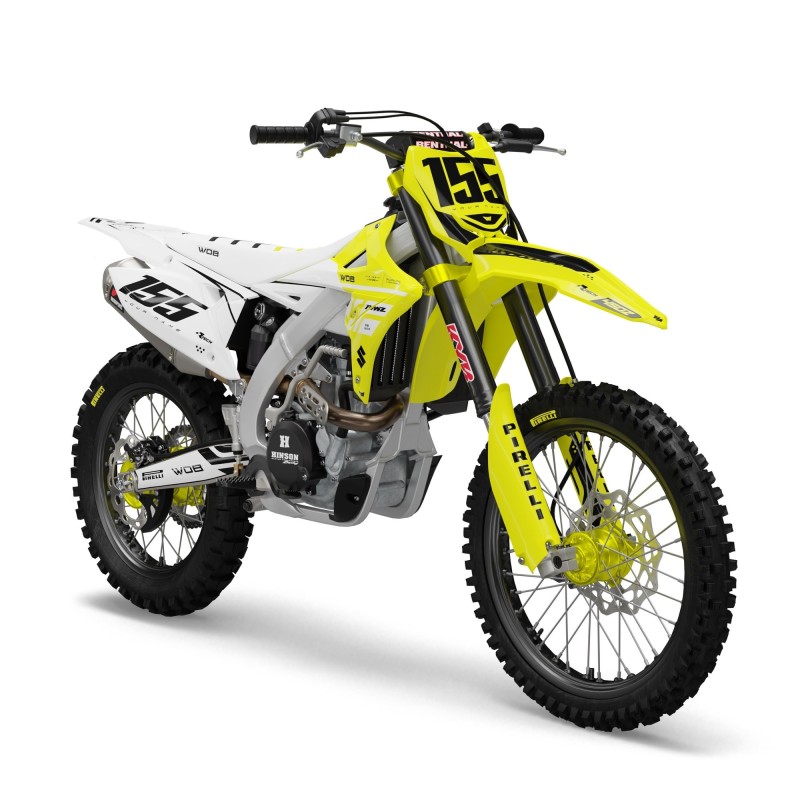 Graphics Kit Suzuki “Racing White”