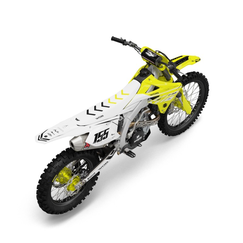 Kit Autocollants Suzuki “Racing White”