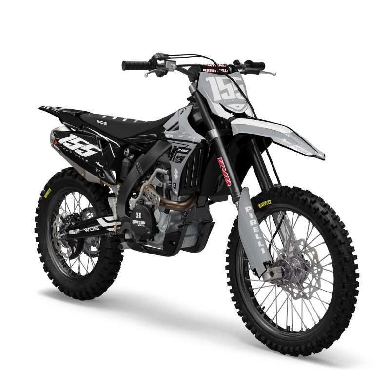 Kit Autocollants Suzuki Fluo