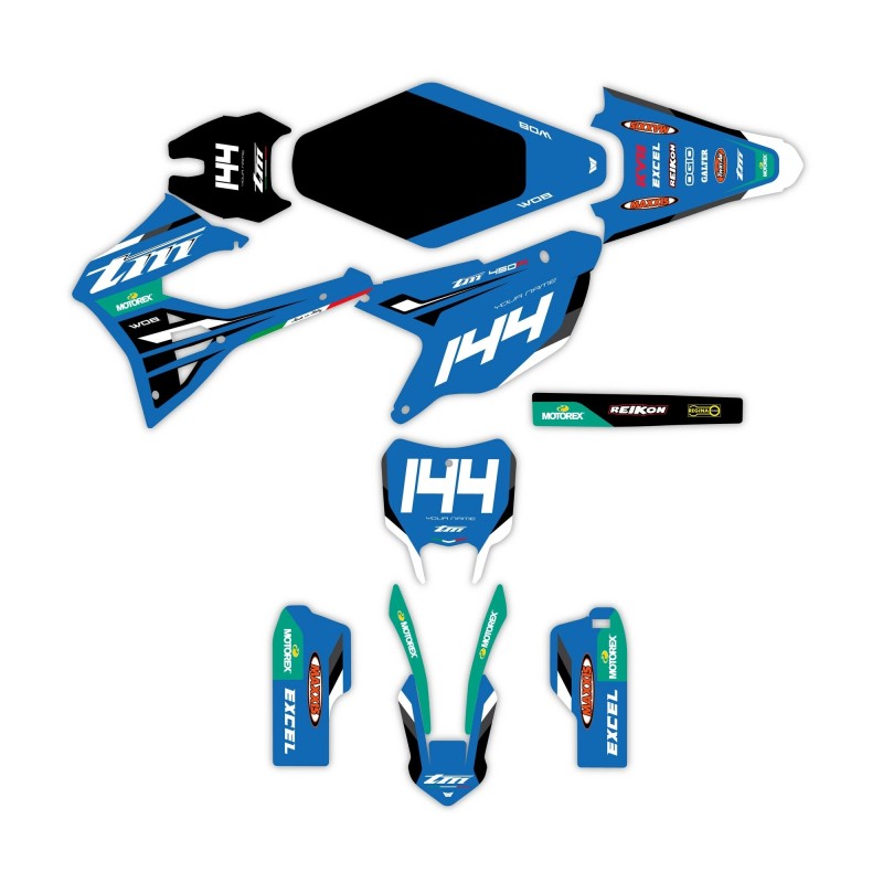 Graphics Kit TM “Replica Blue”