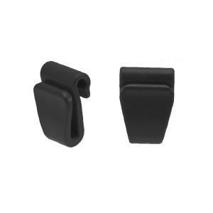 Atlas X Strap Clip Set Black