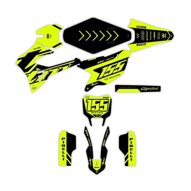 Dekorset TM “Fluo Yellow”