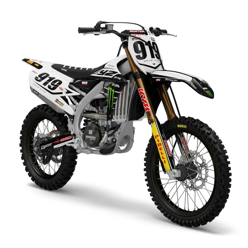 Graphics kit Yamaha “Replica White”