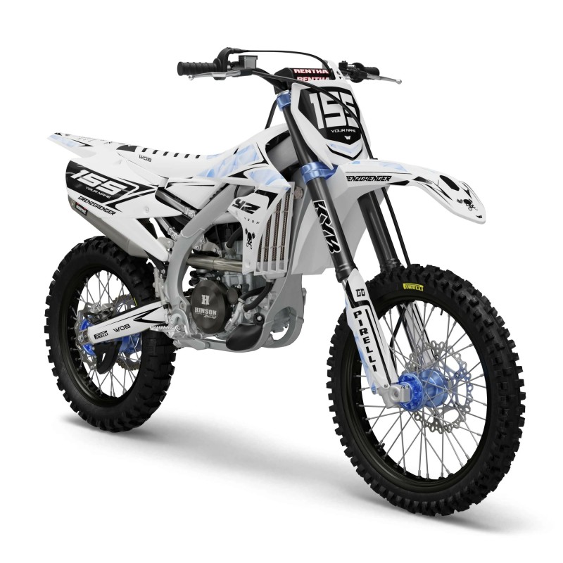 Kit Autocollants Yamaha “GG White”