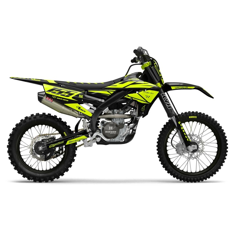 Kit Autocollants Yamaha “Yellow Fluo”