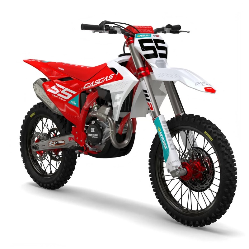 Kits déco moto GasGas “Factory Red”