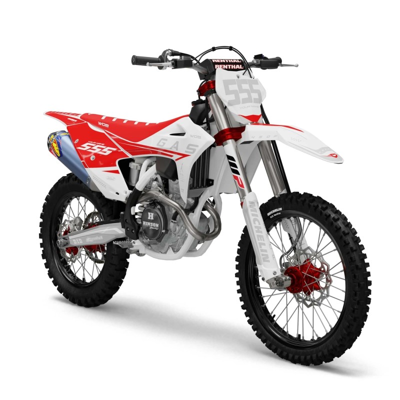 Graphic kit GasGas “Tagger White”