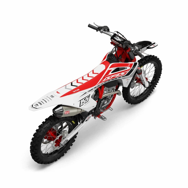 Kits déco moto GasGas “Cafe Red”