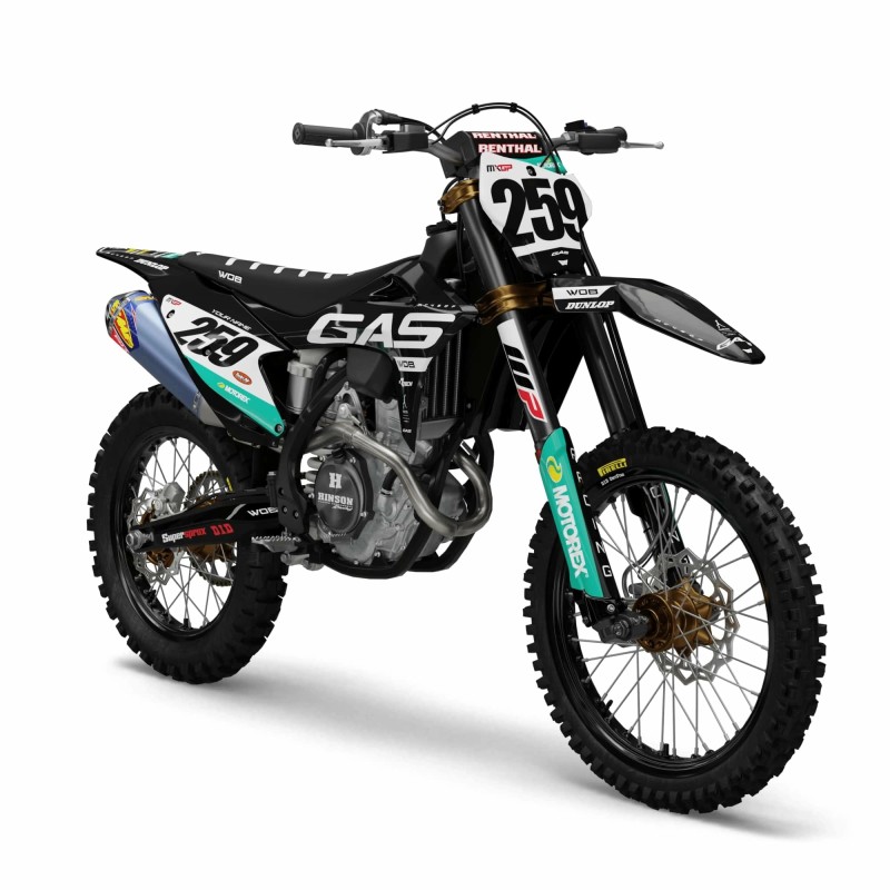 Graphic kit GasGas “Replica Black”