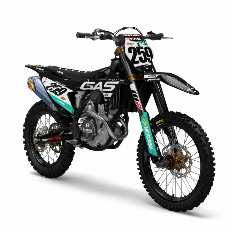Dekor kit GasGas “Replica Black”
