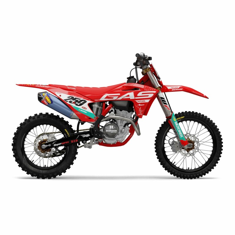 Graphic kit GasGas “Replica Red”