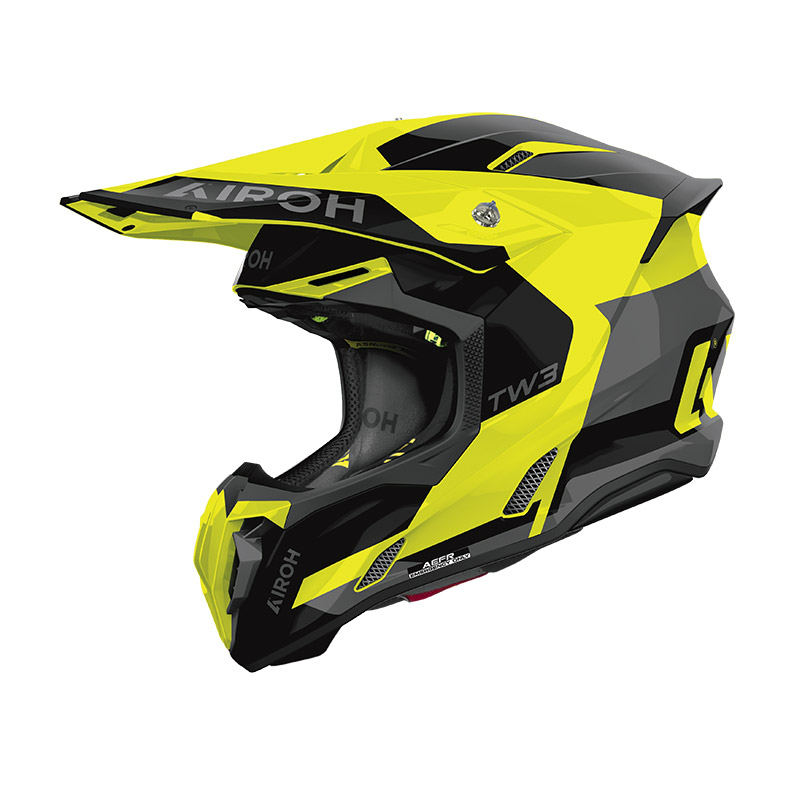 Helm Airoh Twist 3 Fancy Yellow Gloss