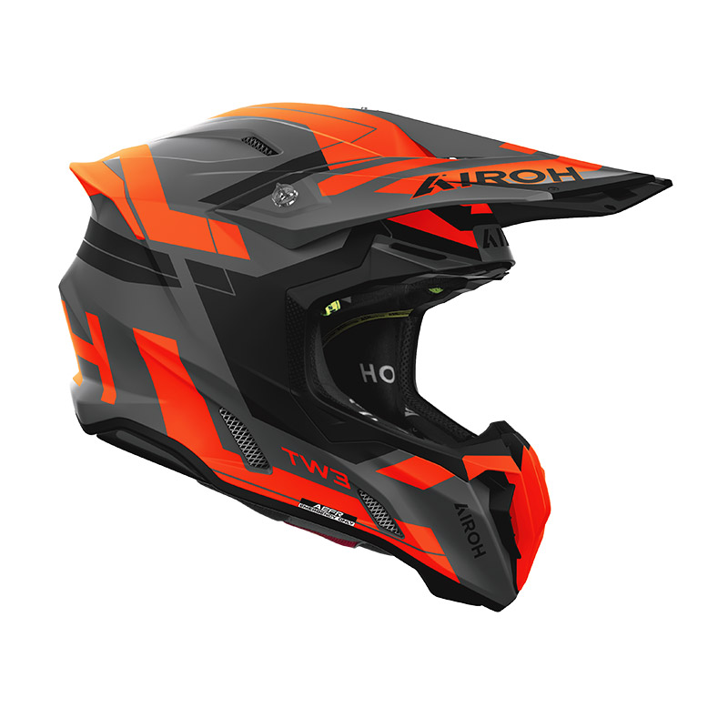 Helm Airoh Twist 3 Dynasty Orange Matt