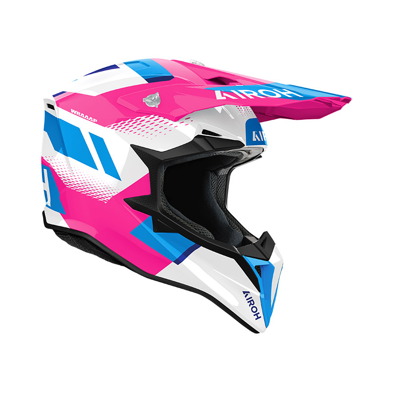 Helmet Airoh Wraaap Vision Pink Gloss