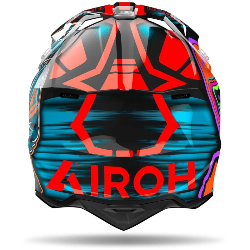 Helmet Airoh Wraaap Cyber Orange Gloss