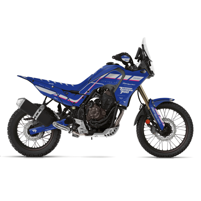 Kit Autocollants “Dakar” Yamaha Ténéré 700 - World Raid - Rtech restyling revolution T7