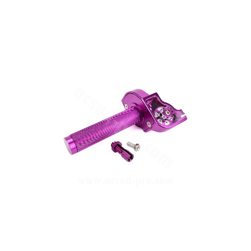 Universal 2-stroke throttle control in aluminium