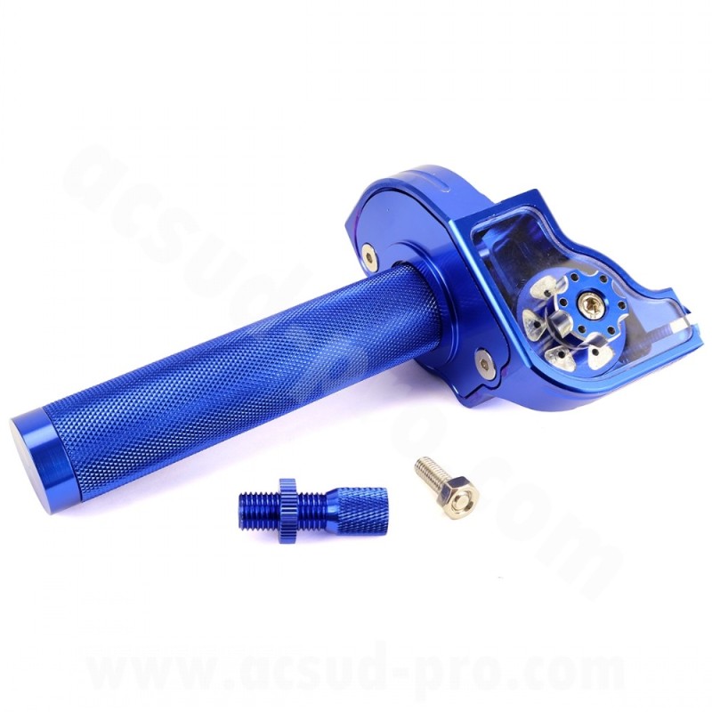 Universal 2-stroke throttle control in aluminium