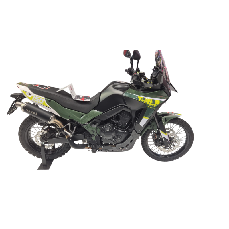 Dekorset “Green” Honda Transalp Rtech restyling revolution