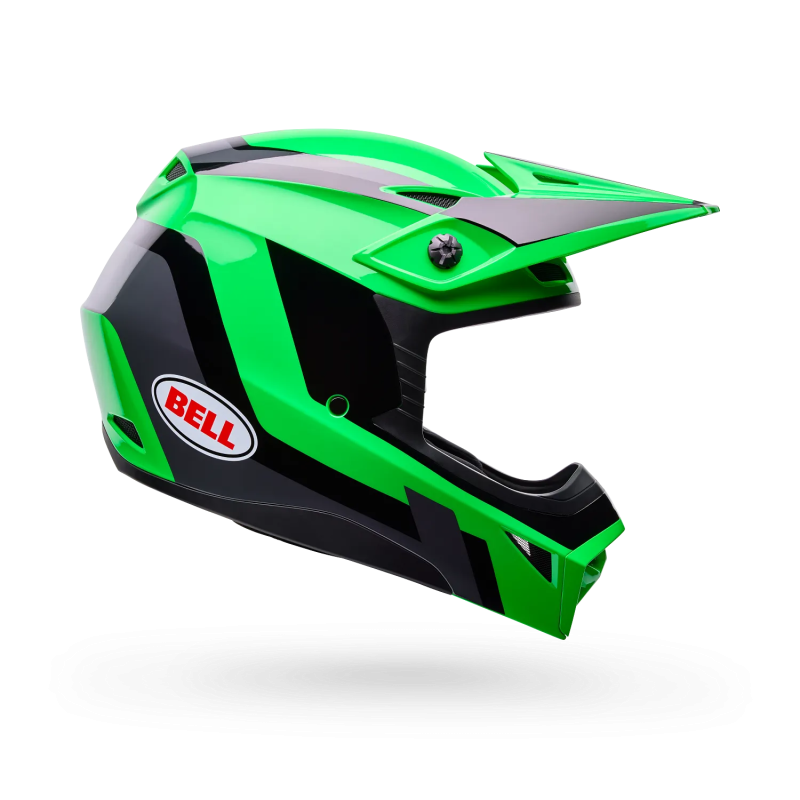 Casque Cross Bell MX-10 Mips Dyno Green Grey