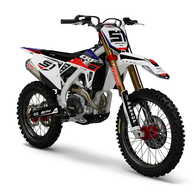 Graphics Kit Honda “Prime White”