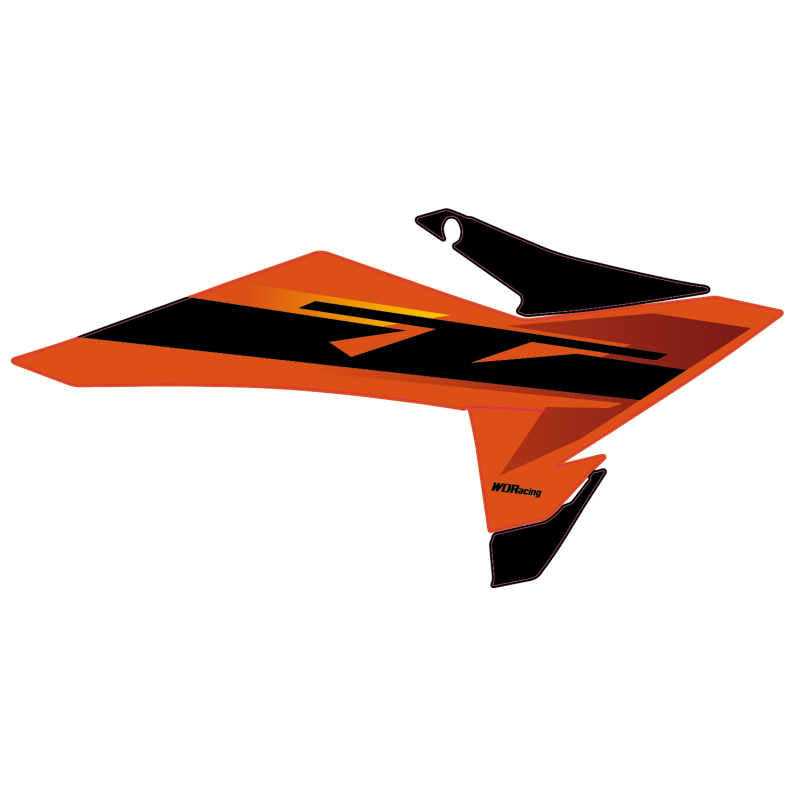 KTM SX 85 2025-xx replica 25 radiator shrouds graphics