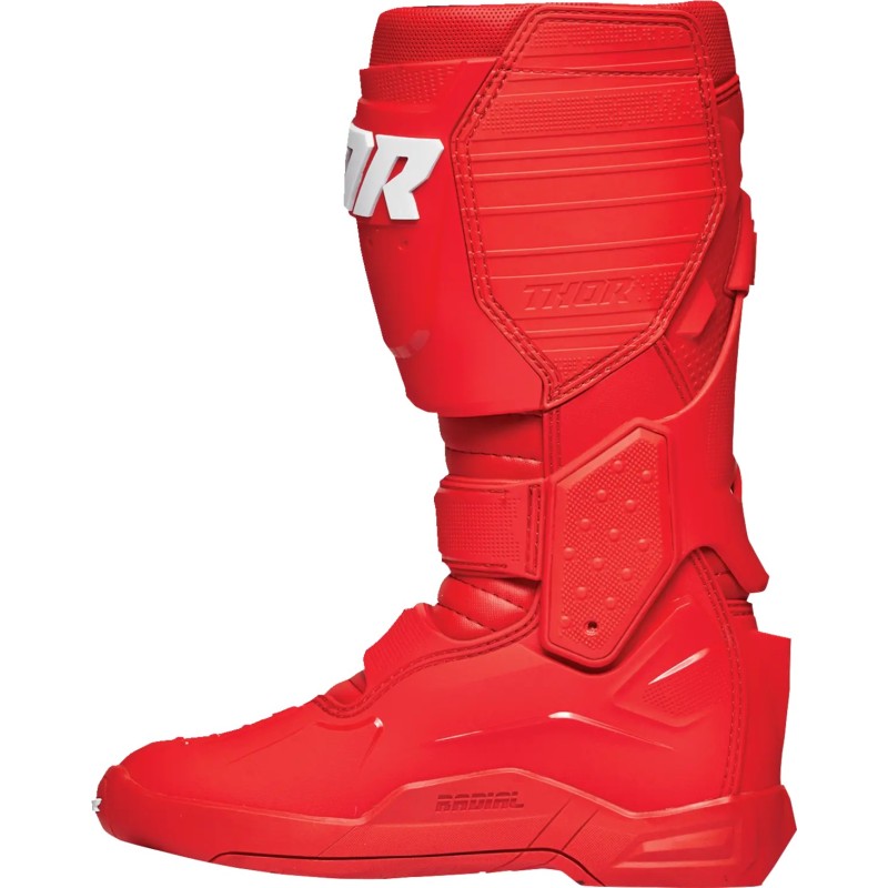 Bottes MX Thor Radial rouge