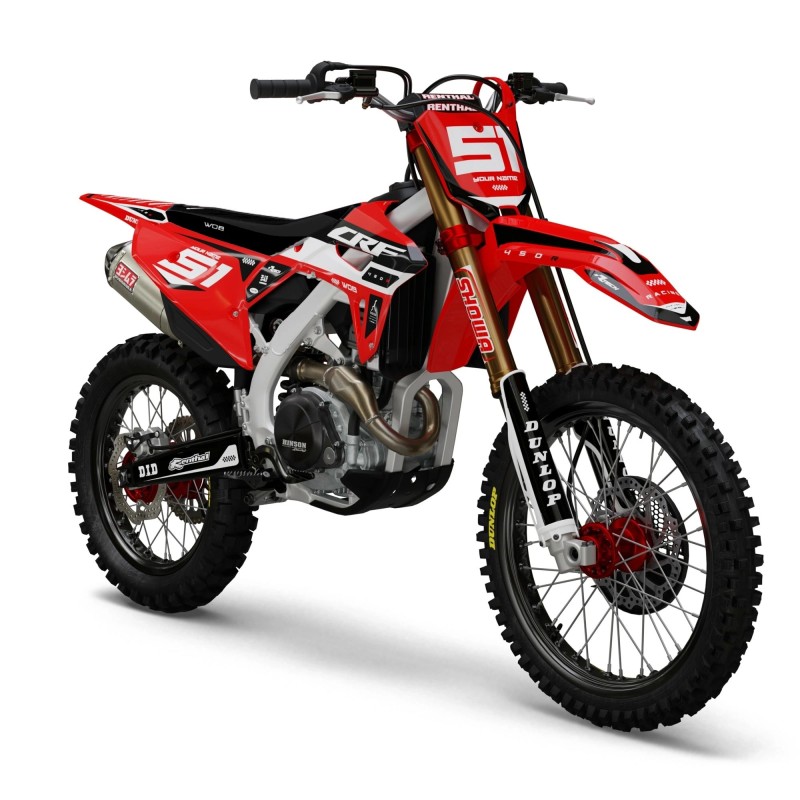 Graphics Kit Honda “Prime Red”