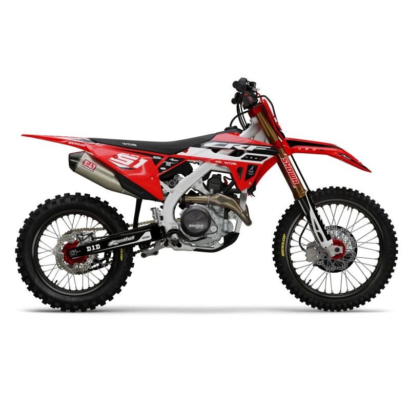 Dekorset Honda “Prime Red”