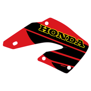 Honda CR 2001 original replica radiator shrouds graphics