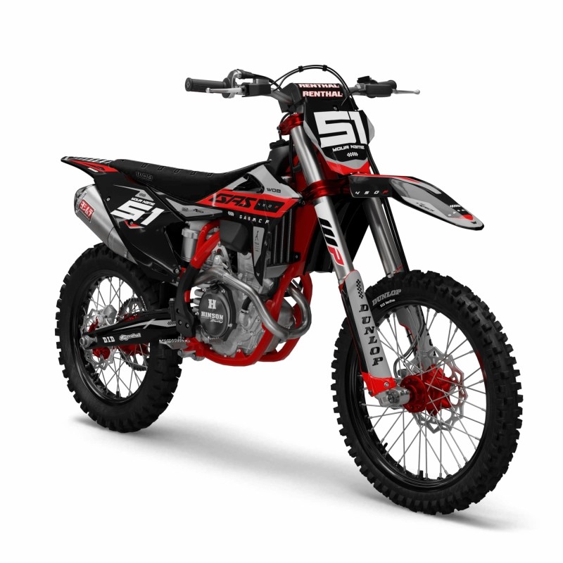 Graphic kit GasGas “Prime Black”