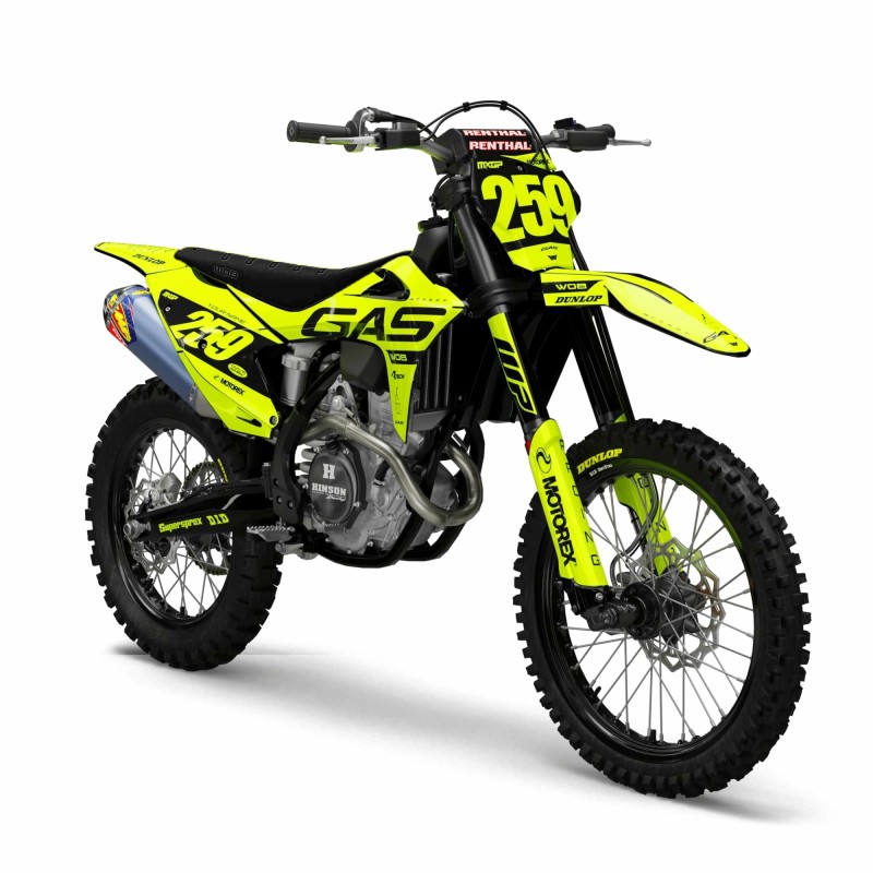 Graphic kit GasGas “Fluo Yellow”