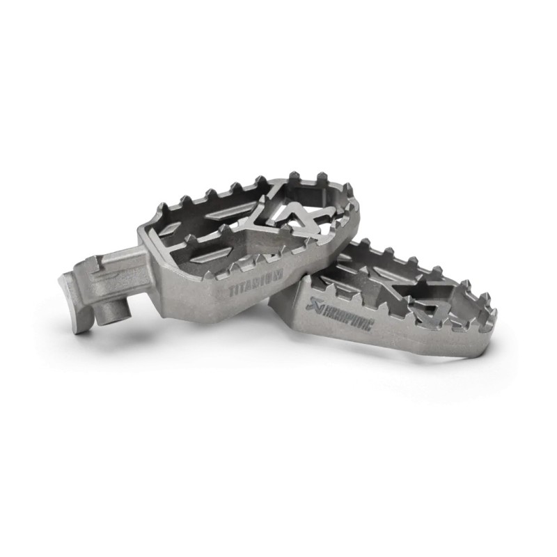 Titanium Repose-pieds Akrapovic | Yamaha Tenere 700