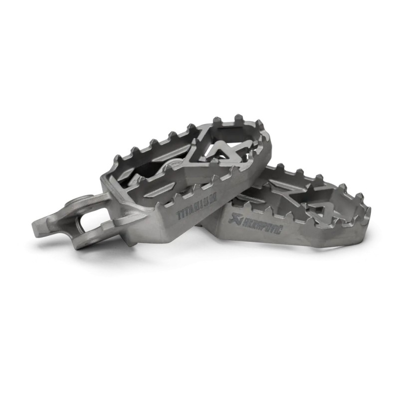 Titanium footpegs Akrapovic | Honda Africa Twin