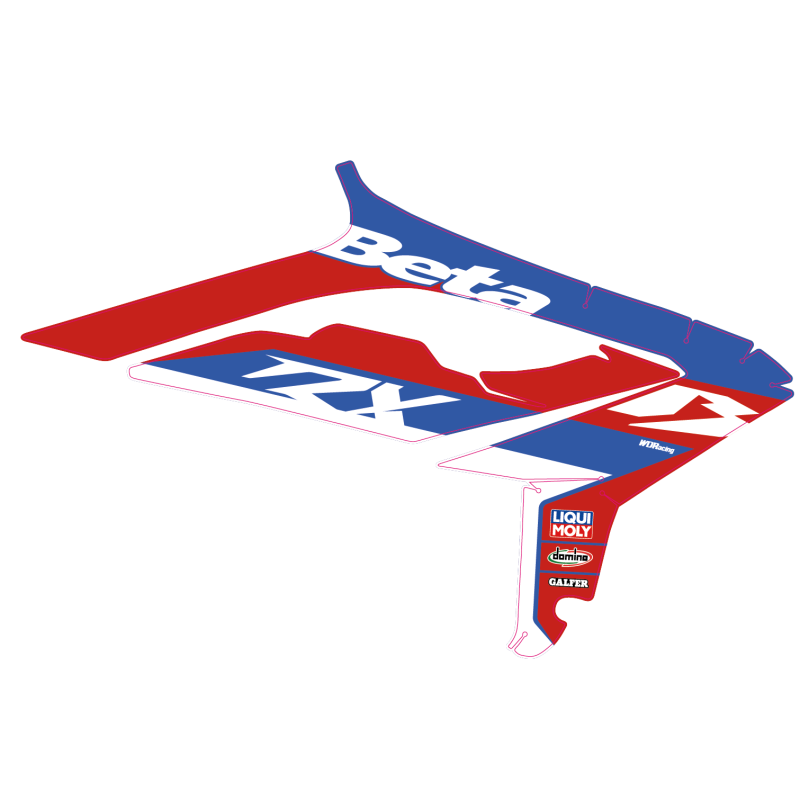 OEM RX 2025 shroud graphics for BETA RX 450 24-xx 300 25-xx