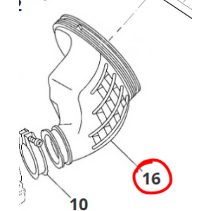 Intake manifold | YZ 125 / Fantic XX 125 21