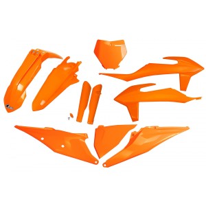 Full Plastic kit Ufo orange | Ktm SX-SXF 2019-2022