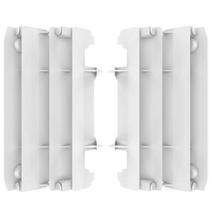 Protège-radiateur blanc Polisport | Yamaha YZ 125/250 06-21