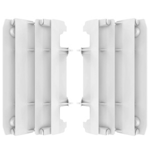 Radiator guards white Polisport | Yamaha YZ 125/250 06-21