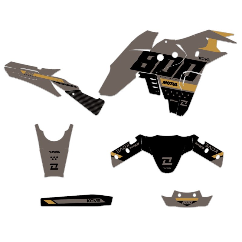 Kit Autocollants “Heritage Desert” Kove 800