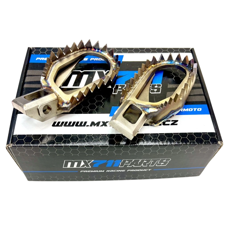 Stainless steel footpegs MX711 | Ktm - Husqvarna - GasGas 2023+