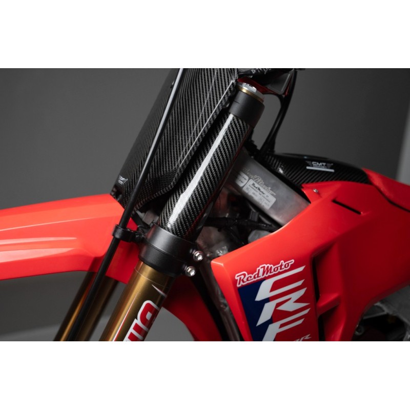 Protezione foderi in carbonio CMT | Honda CRF / Yamaha YZ