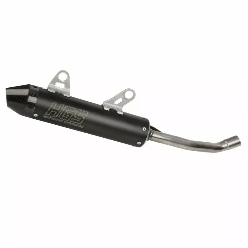 Schalldämpfer HGS black/carb | KTM SX 125 19-22 Husqvarna TC 125 19-22