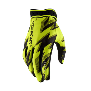 Gants 100% Ridefit 2026 Fluo Yellow Black