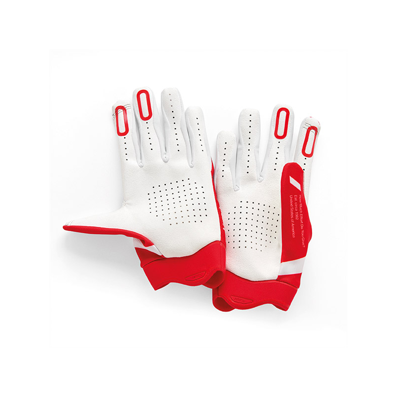 Gloves 100% Itrack 2026 Red