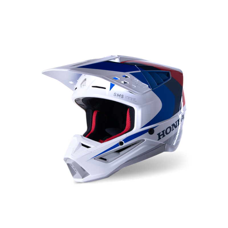 Casco Alpinestars SM5 Honda White